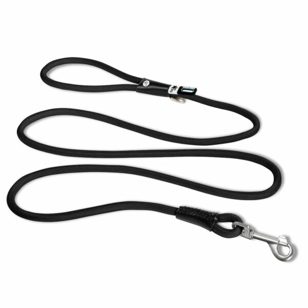 Curli Stretch Comfort Leash Black Large