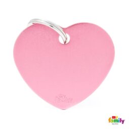 My Family Basic Collection Heart Pink Big