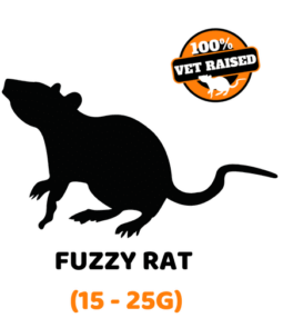 Exotic Feeders Fuzzy Rat 15-25g - 8pk