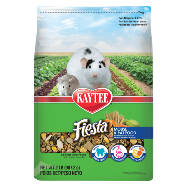 Kaytee Fiesta Mouse & Rat Food 2lb-SO