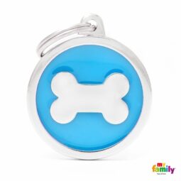 My Family - Classic Collection - Big Circle Bone Light Blue