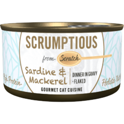 Scrumptious Sardine & Mackerel 2.8oz