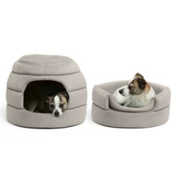 Honeycomb Hut Cuddler Grey