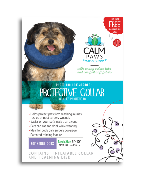 Calm Paws Calming Inflatable Protective Collar Small