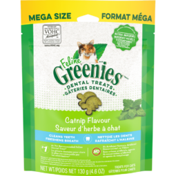 Feline Greenies Dental Treats Catnip 4.6oz