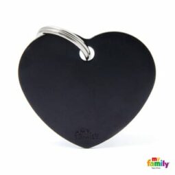 My Family Basic Collection Heart Black Big