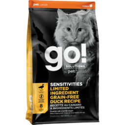 GO! Sensitivities LID GF Duck 3LB (6) / Cat - SO