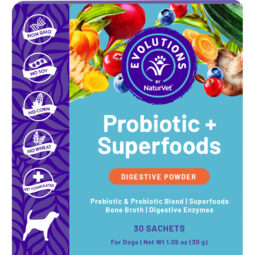 NaturVet Evolutions Probiotic + Superfood Sachets 30ct