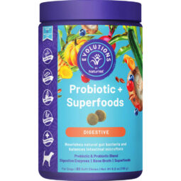 NaturVet Evolutions Digestive Probiotic + Superfoods Soft Chews 90 ct